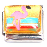 Flamingo Italian Charm
