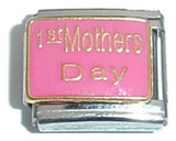 First Mothers Day Italian Charm