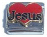 Jesus Heart Italian Charm