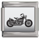 Motorcycle Italian Charm