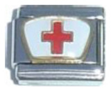 Nurse Hat Italian Charm