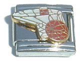Swish Basketball Hoop Italian Charm