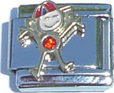 July Boy Italian Charm