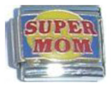 Super Mom Italian Charm
