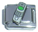Cell Phone Italian Charm