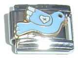 Blue Bird Italian Charm