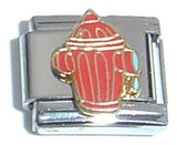 Red Fire Hydrant Italian Charm