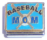 Baseball Mom Italian Charm