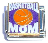 Basketball Mom Italian Charm