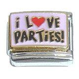 I Love Parties Italian Charm