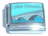 Lake Havasu Light Blue Italian Charm