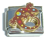 Gecko Colorful Italian Charm