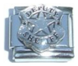 Deputy Sheriff Italian Charm