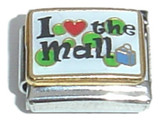 I Love The Mall Italian Charm