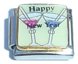 Happy New Year Italian Charm