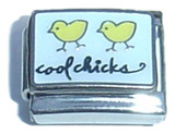 Cool Chicks Italian Charm