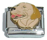 Lab Dog Italian Charm