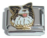 Border Collie Dog Italian Charm