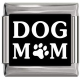 Dog Mom Italian Charm