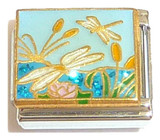 Dragonfly Italian Charm