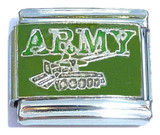 Army Italian Charm