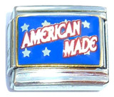 American Made Italian Charm