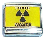 Toxic Waste Italian Charm