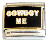 Cowboy Me Italian Charm