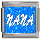 Nana Blue Italian Charm