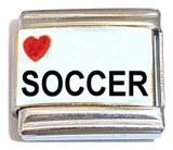 Soccer Italian Charm