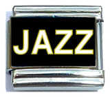 Jazz On Black Italian Charm
