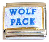 Wolf Pack Italian Charm