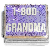 Eight Hundred Grandma Purple Italian Charm