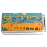 Ocean Beach Surf Hawaii Superlink Italian Charm