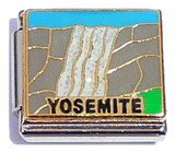 Yosemite With Waterfall Italian Charm