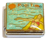 Pool Time Italian Charm