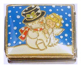 Snow Angel Italian Charm