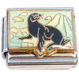 Sea Lion Scene Italian Charm