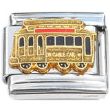 Trolley Cable Car Italian Charm