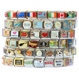 Samples of Italian Charm Bracelets