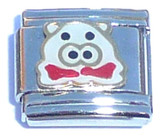 Pig Face Italian Charm