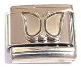 Classic Butterfly April Italian Charm