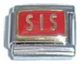 Red Sis Italian Charm