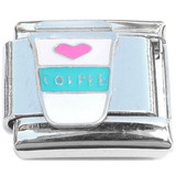 Cute Coffee To Go Cup Italian Charm