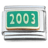 Year 2003 Green Italian Charm