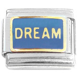 Dream Blue Italian Charm