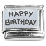 Happy Birthday Banner Italian Charm