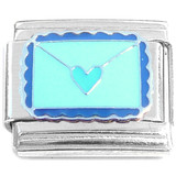 Love Letter Envelope Heart Italian Charm
