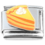 Piece of Pumpkin Pie Italian Charm