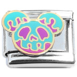 Mouse Ears Tie Dye 90s Italian Charm
